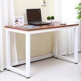 双人电脑桌台式家用简约现代书桌写简易字台经济型办公桌子1.2米