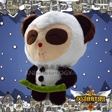 LOL周边 英雄联盟公仔提莫熊猫皮肤毛绒玩具 玩偶 超柔毛绒
