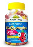 【澳代】㊣Natures way㊣-Kids Smart儿童鱼油DHA软糖混合口味