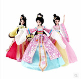 娇儿娃娃古装飞天仙女中国古代仙女芭比娃娃古装女孩过家家玩具