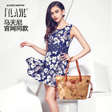 马天尼2016年新款潮香港大容量包包春夏季单肩女包手提包地图包
