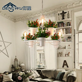 灯屋意大利设计艺术吊灯盆栽植物北欧客厅灯餐厅创意个性花盆吊灯