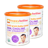 美国代购HappyBaby 喜贝3段有机混合谷物米糊婴儿米粉DHA+益生菌
