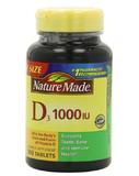 美国Nature Made Vitamin D3 1000IU 300粒牙齿骨骼免疫