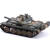 U军事战车T55合金坦克模型仿真金属儿童玩具车59式坦克世界收藏品