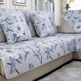 夏季沙发垫简约现代布艺全棉四季通用田园防滑沙发巾套罩实木坐垫