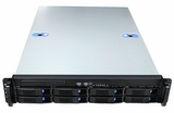 2U 8盘位热插拔65CM深 支持E-ATX至强大板SAS/SATA 2U服务器机箱