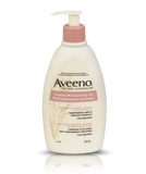 加拿大代购Aveeno艾维诺天然丝滑润肤霜保湿滋润皮肤舒缓身体乳液