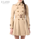 当天发现货ELAND韩国衣恋14年新品风衣EEJT43852M专柜正品