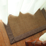 再来家居 美式风格剑麻地垫地毯纯欧式羊毛混纺天然环保健康