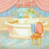 浴室图儿童房幼儿园装饰画喜鹊现代客厅简约壁画餐厅挂画卧室画芯