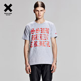 【INXX】SSUR 新品 灰色字母T恤 限量正品SU40012865