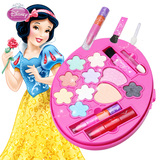 迪士尼儿童化妆品彩妆盒玩具女孩多姿公主套眼影口红