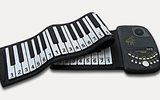 dw2016新款88键可充电手卷加厚手感带外音喇叭便携式软钢琴