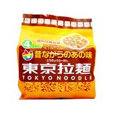 【天猫超市】日本进口 东京拉面咖喱味方便面30gx4/袋 泡面