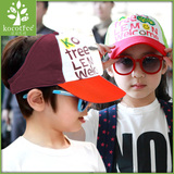韩版儿童太阳帽子 防晒童帽男童女童大童鸭舌帽 小孩宝宝棒球帽