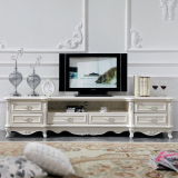 欧式电视柜法式实木视听柜简约美式储物柜地柜客厅家具电视柜组合