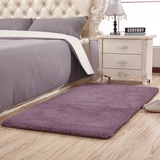 加厚羊羔绒客厅茶几地毯卧室满铺床边毯 长方形门口毯 保暖地毯