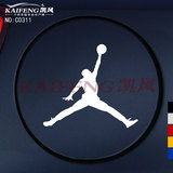 个性反光汽车贴纸-拉花C0311-NBA乔丹Jordan-篮球-车身油箱盖车贴