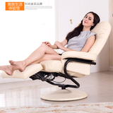 独家设计老板真皮电脑椅午睡午休人体工学椅可躺美容体验休闲椅