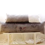 可爱双人枕头长枕头长枕芯情侣枕1.5米1.2米双人保健枕特价薰衣草