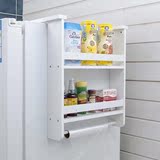 篮收纳架筐架子隔层架冰箱置物架收纳架调味品架冰柜内架子置物架