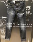 LEE 专柜正品代购2015秋冬款男士低腰修身小脚牛仔裤LMS706V06X62