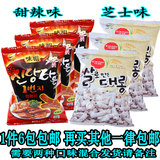 韩国进口零食品 110g*6包九日味祖甜辣炒年糕条膨化 打糕条小吃