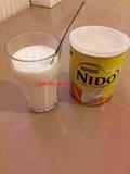 英国原装雀巢Nestle Nido全脂奶粉400克学生成人老人高钙奶粉代购