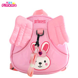 pinkme宝宝小背包1-3岁公主双肩包儿童书包女幼儿小班防走失包包
