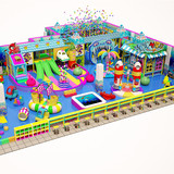 优美淘气堡室内儿童游乐设备 组合游乐场玩具亲子乐园城堡淘气宝