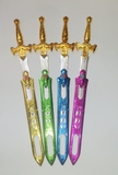 包邮天王宝剑塑料玩具天王剑塑料玩具儿童刀剑表演道具天王剑批发