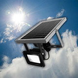 节能6W环保太阳能泛光灯太阳能可充电移动LED投光灯家用庭院灯