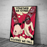 平克·佛洛伊德 现代家居礼品装饰画纹身男女情侣爱情海报 可定制