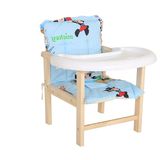 2016新款儿童餐椅实木宝宝座椅餐桌椅多功能婴儿座椅宝宝椅宝宝吃