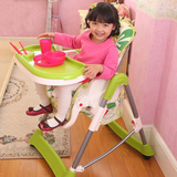 童佳贝贝多功能宝宝餐椅 婴儿儿童吃饭椅子 高档可折叠餐桌座椅