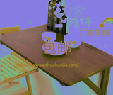 包邮实木松木可折叠挂墙桌边桌电脑书桌搁板搁架定制隔板三角支架