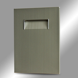 百川厂家\厨柜新型材料门板\201无指纹不锈钢整体橱柜门\量身定制