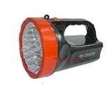 雅格YG-3507 LED充电手提灯探照灯 应急灯 矿灯 强光手电筒巡逻灯