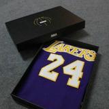 NBA官方正品球衣湖人队科比24号球衣紫金版经典篮球短袖服套装