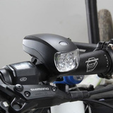 自行车灯儿童LED前灯车照明警示灯山地车强光手电筒骑行装备配件