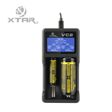 XTAR爱克斯达VC2 18650充电器智能强光手电USB充电器 可测容量