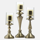欧式家居烛台摆件高档水晶工艺品样板间装饰品餐桌浪漫蜡烛台