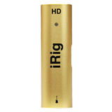 现货 IK Multimedia iRig HD 高品质吉他音频接口金色限量