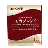 日本挂耳咖啡鼻祖unicafe滤挂式咖啡 摩卡风味口味8g 单片品尝装