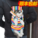 宠物外出便携包猫狗双肩胸前背包宠物旅行包泰迪携带包外带包