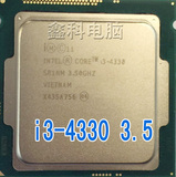 Intel/英特尔 I3 4330 3.5G 1150针 CPU 散片 全新 正式版 拼 I5