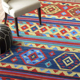 波西米亚地中海风格/北欧表情同款基里姆KILIM地毯/客厅茶几地毯