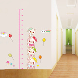 特价批发小猪身高贴 可爱可通墙贴测身高尺贴画儿童房客厅壁贴纸