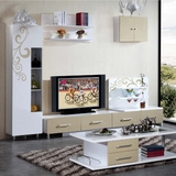 电视柜组合墙柜YY15 现代简约烤漆电视机柜子 客厅背景地柜储物柜